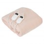 Camry | Electric blanket | CR 7424 | Number of heating levels 8 | Number of persons 2 | Washable | Coral fleece | 2 x 60 W | Bei - 2
